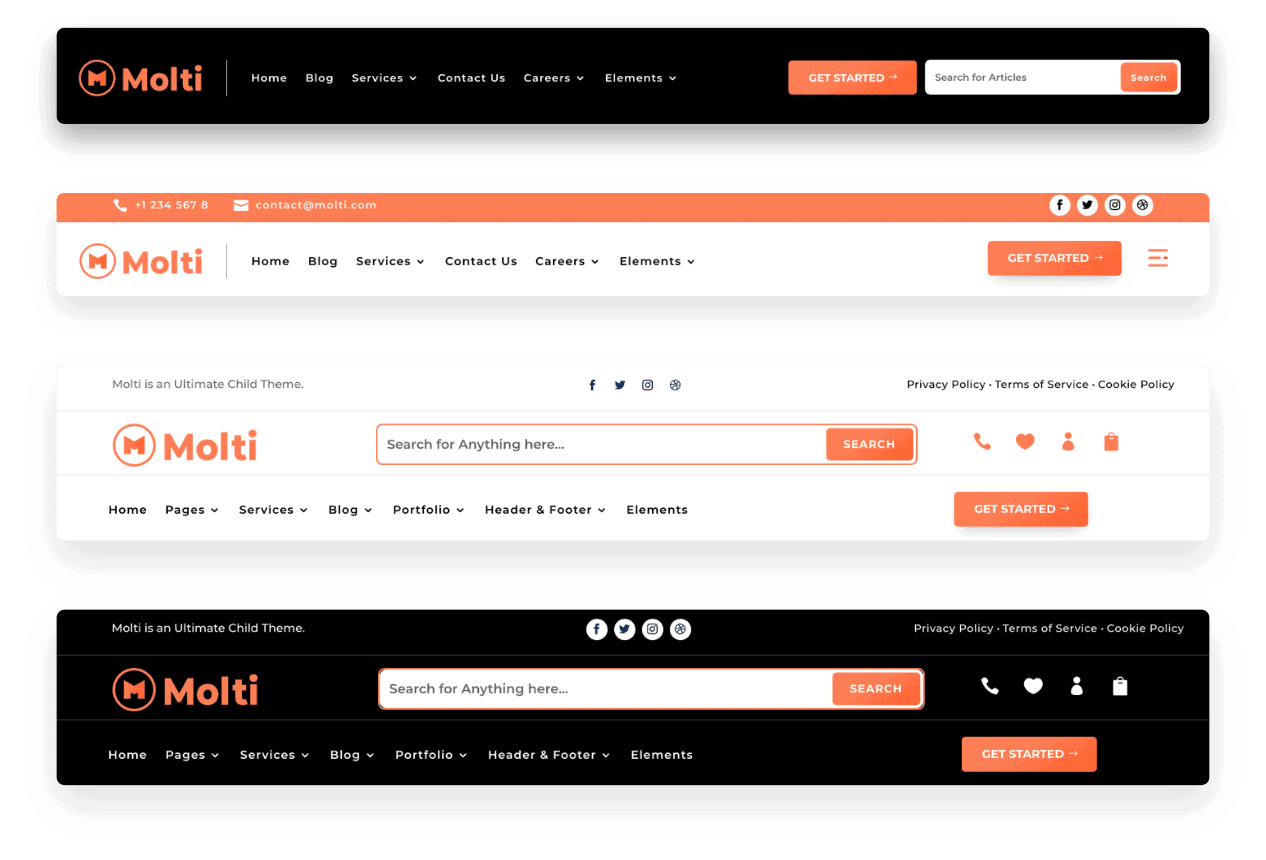 Header Designs