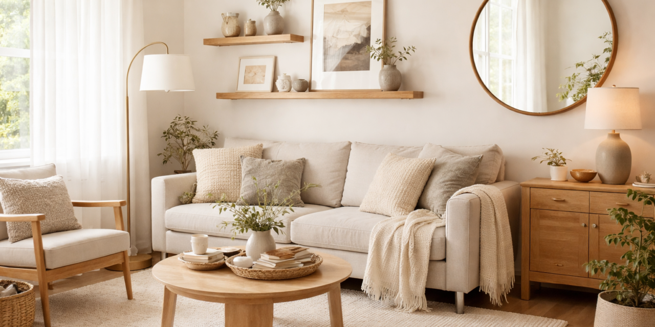 Living Room Décor Ideas for Small Homes (That Feel Cozy, Not Crowded)